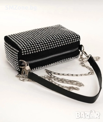 Малка дамска чанта, снимка 6 - Чанти - 51622629