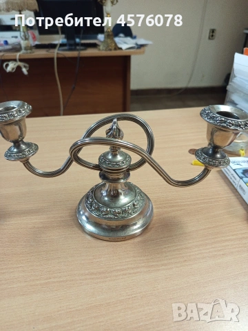 старинни свещници, снимка 11 - Антикварни и старинни предмети - 53628974