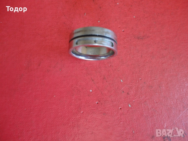 Мъжки пръстен Fossil Steel 