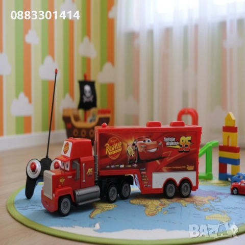Камион с дистанционно управление McQueen , снимка 4 - Коли, камиони, мотори, писти - 52459153
