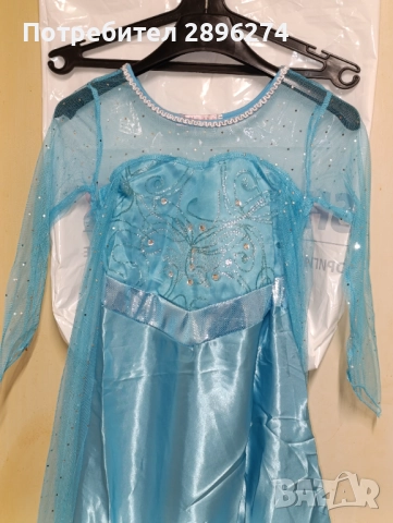 Детска рокля " Елза", снимка 2 - Детски рокли и поли - 52172296
