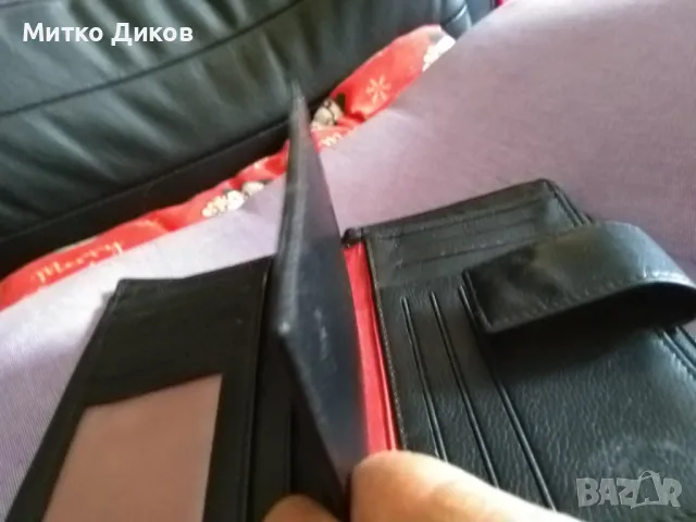 Портфейл Switzerland марков естествена кожа 150х95мм с много прегради за карти, снимка 13 - Портфейли, портмонета - 48825327