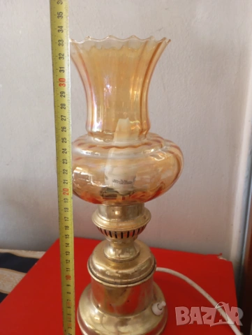 Винтидж настолна лампа, снимка 3 - Настолни лампи - 53792439