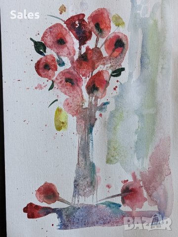 Картини акварел , снимка 16 - Картини - 41121458
