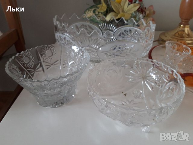 Чешки кристал от 69-та година, снимка 2 - Декорация за дома - 39880501