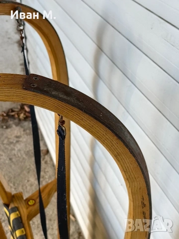 страхотна дървена шейна , снимка 8 - Антикварни и старинни предмети - 53828614