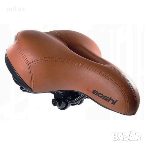 Универсална седака за велосипед LEOSHI, Въздушен отвор, Черна и Кафява, снимка 5 - Аксесоари за велосипеди - 52091157