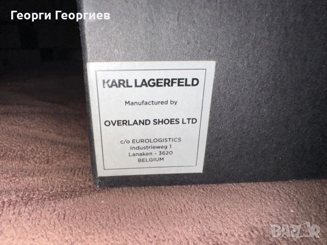 Уникални маратонки Karl Lagerfeld, снимка 14 - Маратонки - 51480309