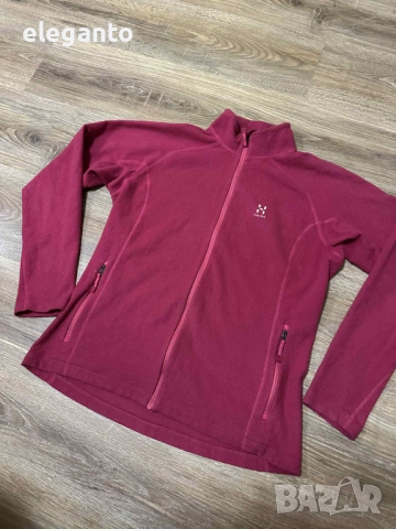Висок клас дамско поларено горнище HAGLOFS Astro Micro Fleece Polartec Jacket , L размер , снимка 5 - Якета - 52307670