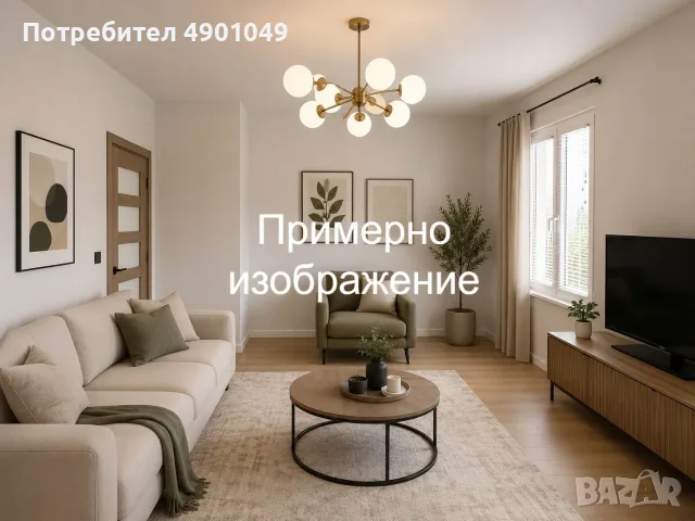 Двустаен апартамент близо до метро 50,77 м2 на етаж 2, в гр. София, жк. Люлин 3, снимка 5 - Апартаменти - 56090912