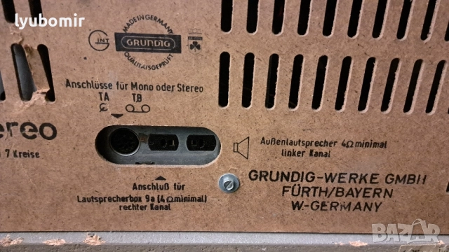 Грундиг радио, снимка 11 - Радиокасетофони, транзистори - 52119664