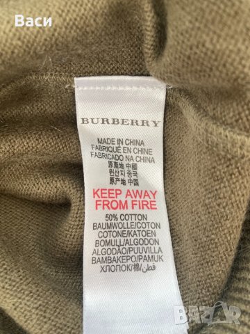 BURBERRY оригинлна блуза, снимка 3 - Бебешки блузки - 41332441