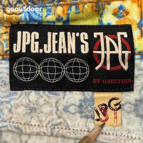 90s Jean Paul Gaultier принт дънки (31) , снимка 7 - Дънки - 49625427