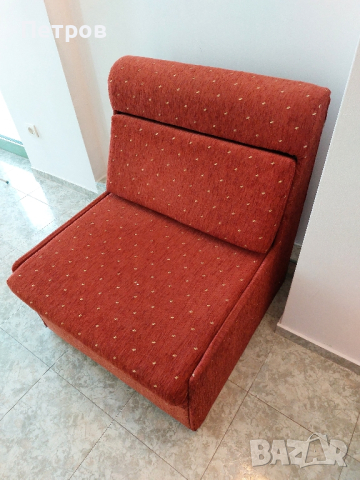 Разтегателен фотьойл с опция за сън, налични 4 броя, снимка 3 - Дивани и мека мебел - 44712873