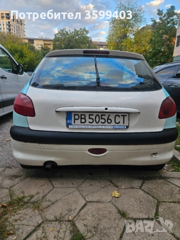 Пежо206, снимка 2 - Автомобили и джипове - 52127764