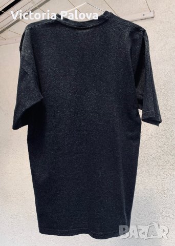 Тъмносива тениска vintage VROOM&DRESSMANN Холандия, снимка 5 - Тениски - 41753084