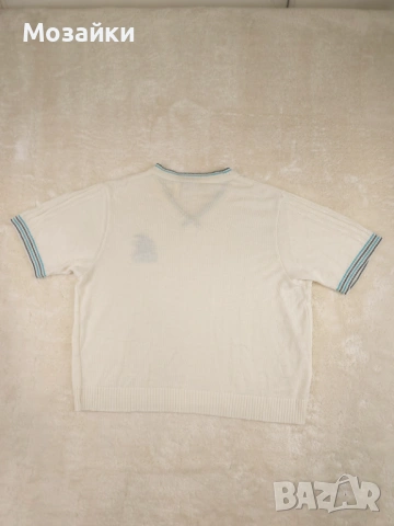 Freya Strickmoden Vintage плетен топ като ново, размер L/XL, кремаво, снимка 7 - Тениски - 53596049