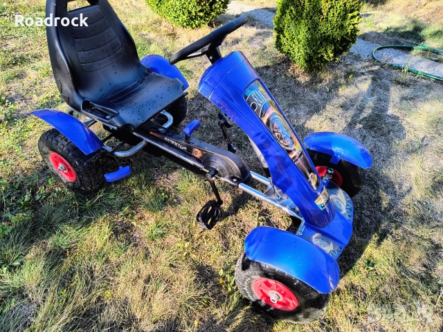 Детска кола с педали, снимка 2 - Детски велосипеди, триколки и коли - 52022229