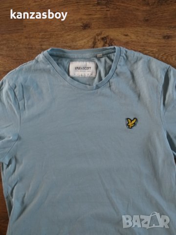 lyle and scott - страхотна мъжка тениска КАТО НОВА, снимка 2 - Тениски - 41937527