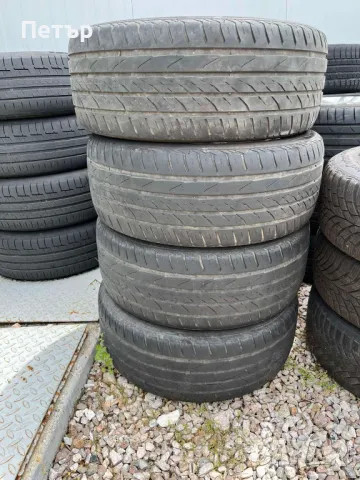 Оригинални Skoda алуминиеви джанти 17" с летни гуми Nokian 225/50 R17, снимка 4 - Гуми и джанти - 50246410