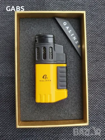 Луксозна запалка за пури GALINER два цвята, снимка 3 - Запалки - 49694008