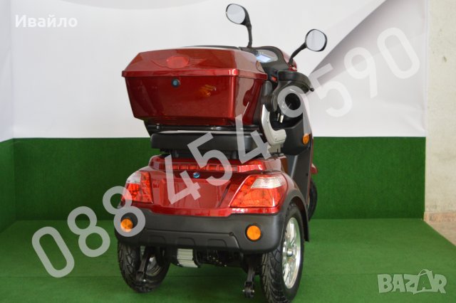 Електрическа триколка B1 – 1500W, снимка 7 - Инвалидни колички - 35567869