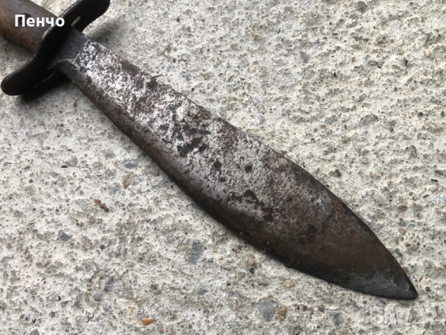 стар голям военен нож/мачете/ - 1917г. - WWI - U S, снимка 7 - Антикварни и старинни предмети - 44238279