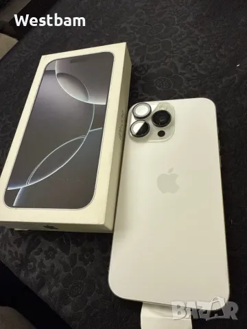 Iphone 16 pro max 256гб много запазен с гаранция