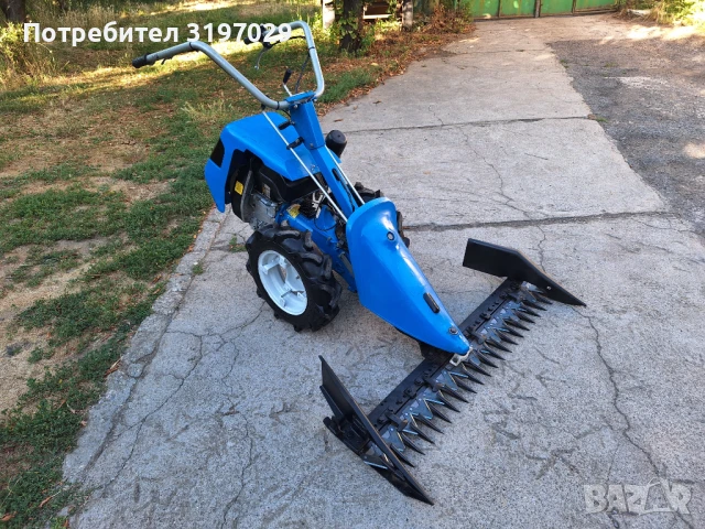 Палцова косачка BCS 730 10к.с.АСМЕ двуколка 115см косилен апарат, снимка 4 - Градинска техника - 50586078