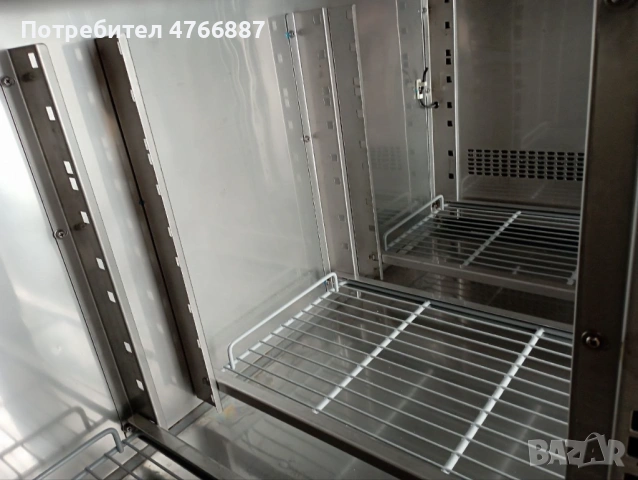 Хладилна маса, пицарска - 1,8 м x 0,7 м - с 3 врати - от -2 до +10’C, снимка 4 - Обзавеждане на кухня - 53850806