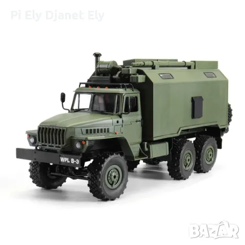 Детска количка тип руски военен камион модел NaughtyDragon с дистанционно TOYCAR8, снимка 5 - Колекции - 48138946