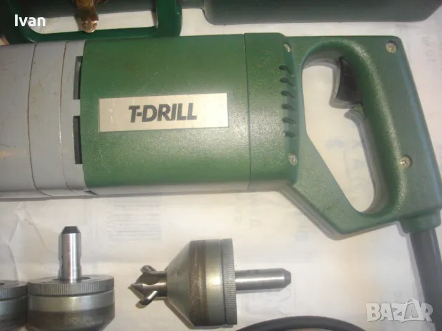ЕЛ. МАШИНА ЗА ПРОБИВАНЕ И ФОРМОВАНЕ ЗА ТРОЙНИЦИ РАЗКЛОНЕНИЯ МЕДНИ ТРЪБИ T-DRILL T-30 ПЪЛЕН КОМПЛЕКТ, снимка 14 - Други инструменти - 50350069