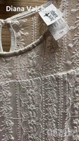 Дантелена рокля, снимка 2 - Рокли - 38784468