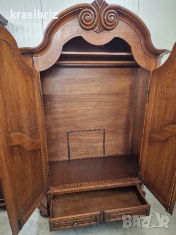 Античен Масивен Гардероб-внос от Германия!, снимка 6 - Гардероби - 50642139