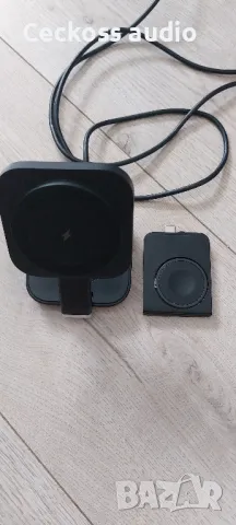 Безжично зарядно устройство 3 в 1 за Apple устройства Iphone, Ipad, AirPods, снимка 3 - Безжични зарядни - 49595059