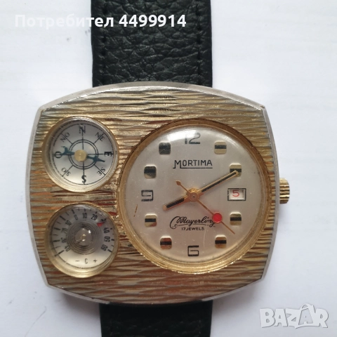 Много специален и рядък механичен часовник Mortima Mayerling, снимка 3 - Антикварни и старинни предмети - 51869284