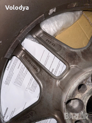 Джанти 19-ки спорт пакет за w222 оригинални , снимка 4 - Гуми и джанти - 44808075