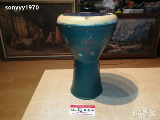 стара тарамбука 32х21см 0409212051, снимка 3 - Ударни инструменти - 34026937