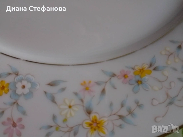 Салатно плато 27 см. Noritake Delevan Sri Lanka, снимка 2 - Антикварни и старинни предмети - 53582852