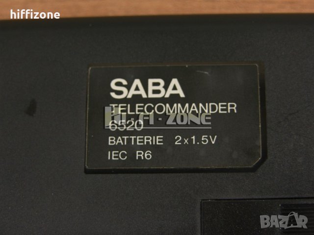   Saba 6520   ДИСТАНЦИОННО УПРАВЛЕНИЕ, снимка 6 - Дистанционни - 44366218