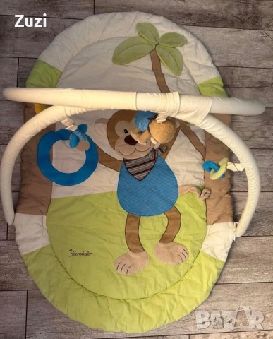 Активна гимнастика с голям и мек килим, снимка 2 - Образователни игри - 53402068