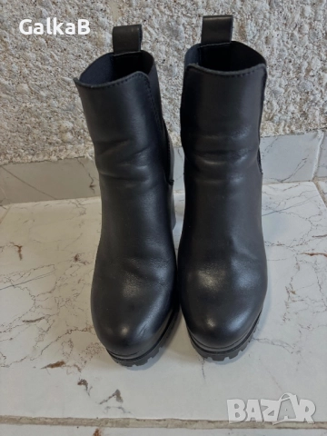 Tommy Hilfiger боти от естествена кожа, снимка 5 - Дамски боти - 52340981