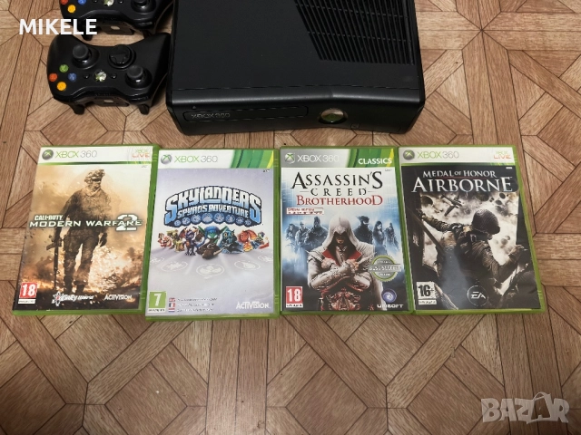Xbox 360 Slim, снимка 2 - Xbox конзоли - 52840278