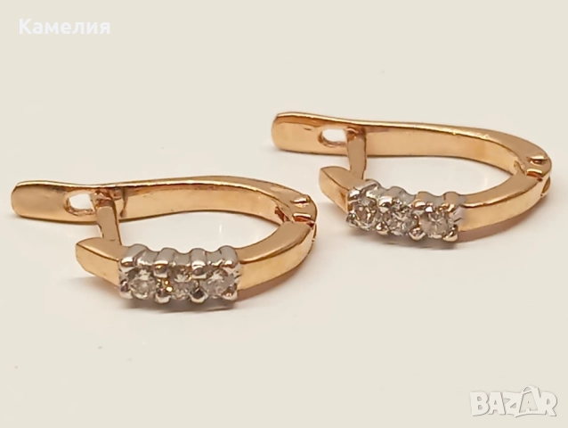 Руско злато , снимка 2 - Обеци - 52971268