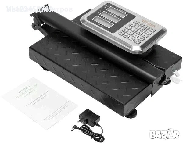 Електронен кантар до 1 тон с платформа 60х80 см,до 1000 кг везна, снимка 5 - Везни - 53837788