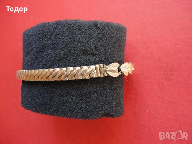 Уникална позлатена верижка за дамски часовник 1, снимка 9 - Дамски - 56204887