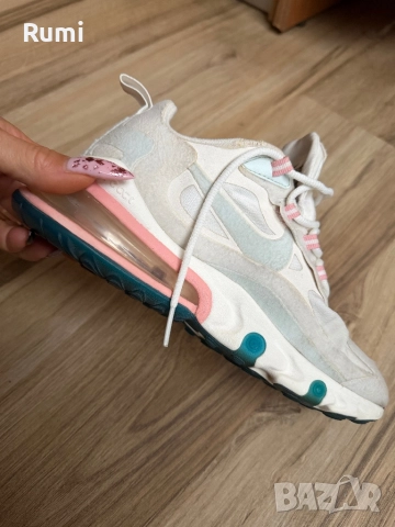 Оригинални Маратонки Nike Air Max 270 React ! 36 н, снимка 2 - Маратонки - 49717051