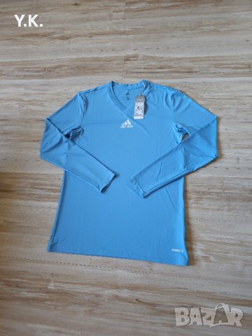 Оригинална мъжка тениска с дълъг ръкав Adidas AeroReady, снимка 2 - Тениски - 42428545