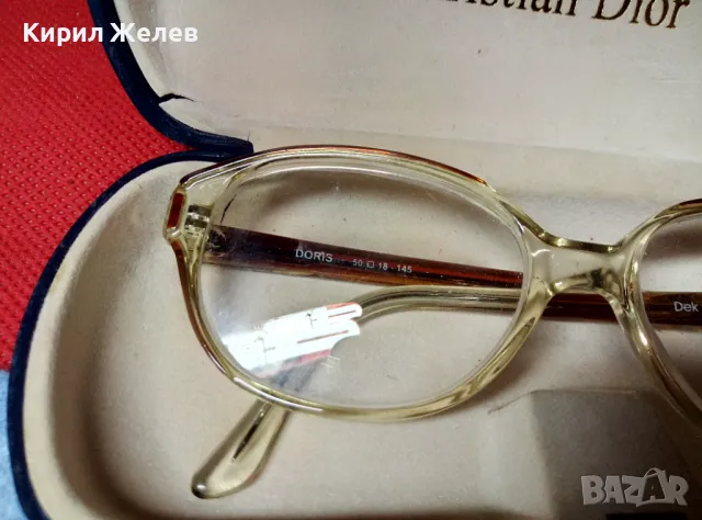 DORIS СТАРИ МАРКОВИ ДИОПТРИЧНИ ВИНТИДЖ МОДЕЛ ОЧИЛА с КАЛЪФ CHRISTIAN DIOR 47732, снимка 6 - Слънчеви и диоптрични очила - 47454531