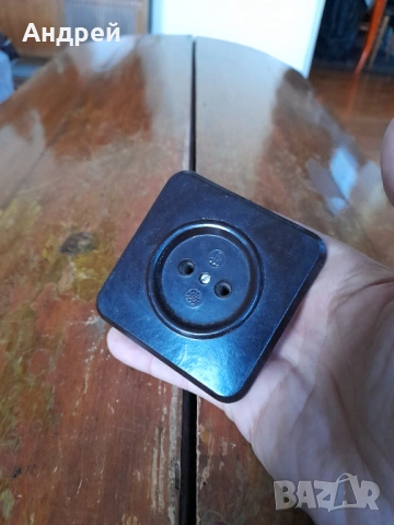 Стар електрически контакт #34, снимка 2 - Други ценни предмети - 53270964